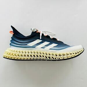 Adidas Mens Parley 4DFWD Size 11 Blue Shadow Navy White Running Sneaker